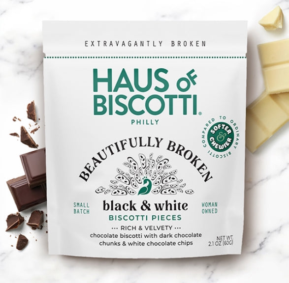 Black and White Biscotti (3 pack bundle)